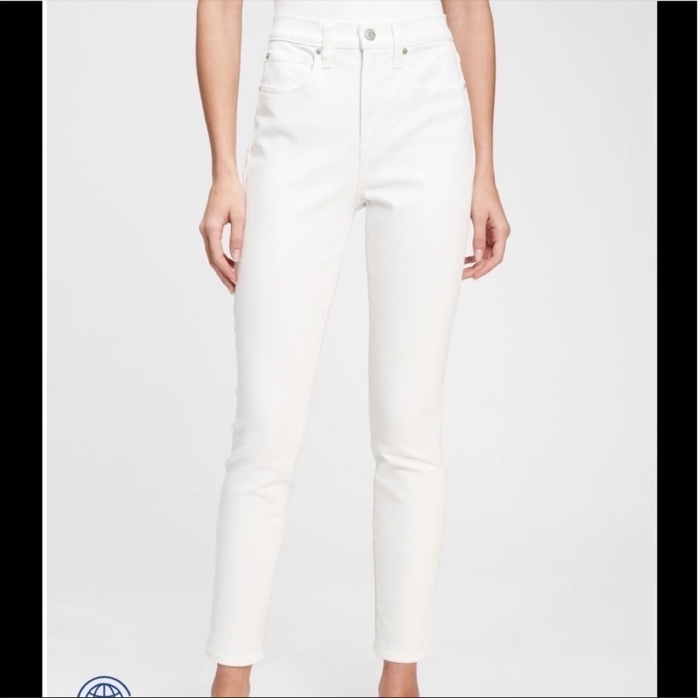 GAP TRUE SKINNY White jeans pants